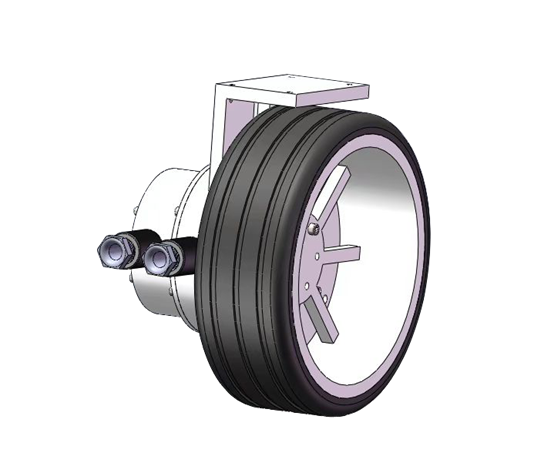 150W煤安防爆轮毅电机