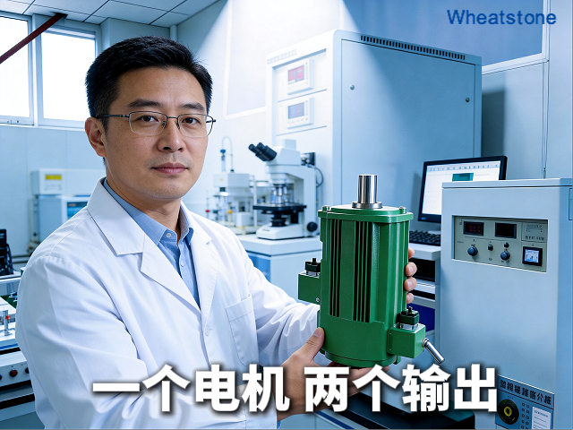 一个电机，两个输出——双出轴伺服电机的硬